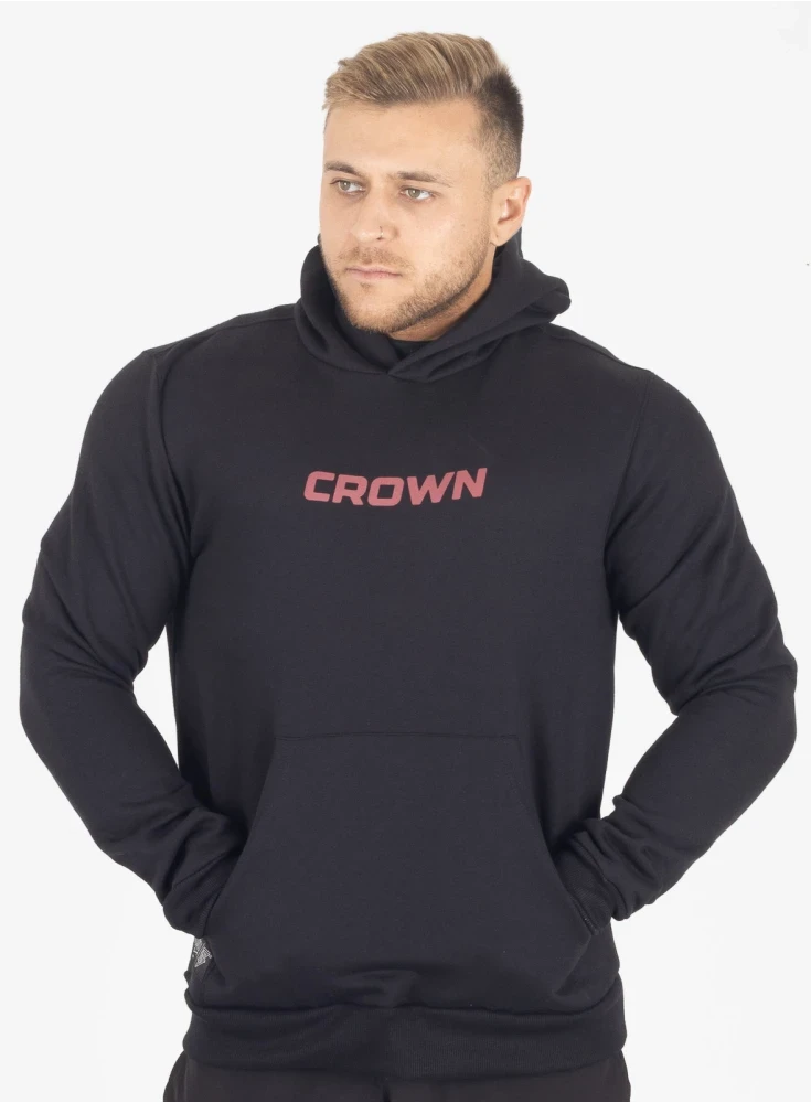 Moletom Crown Capuz Standard  Preto 