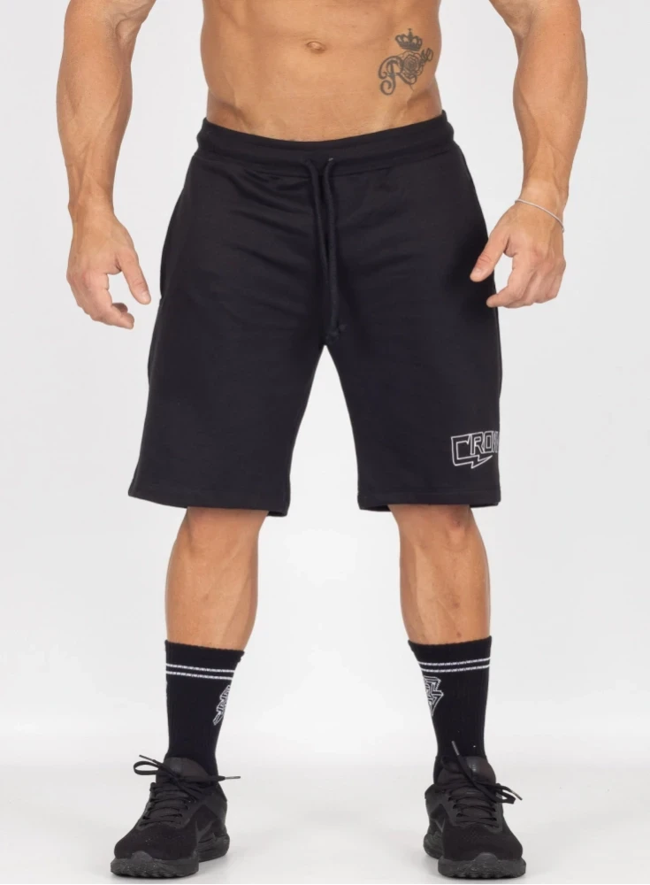 Bermuda Crown Moletom Spark  Preto 
