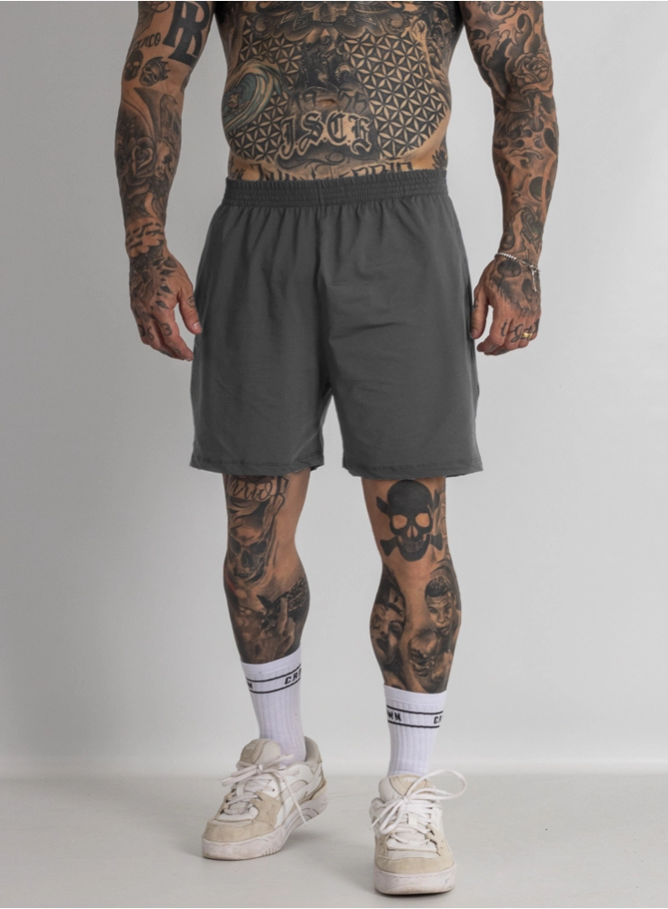 Bermuda Crown Poliamida Curta Classic Grafite Bermuda Crown Poliamida Curta Classic Grafite