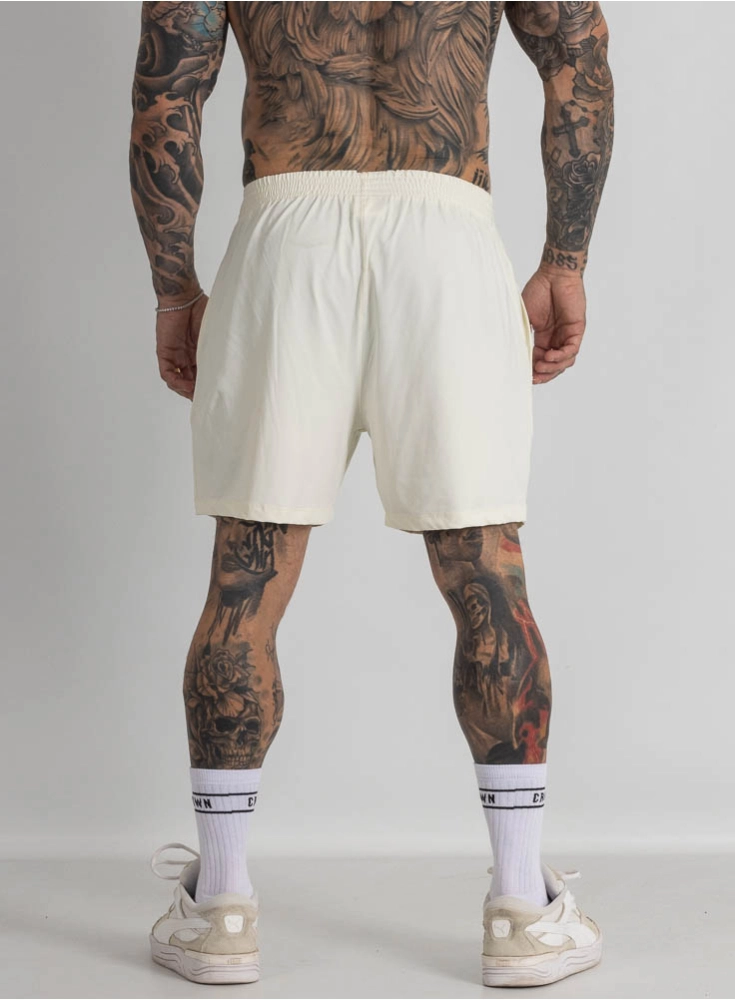 Bermuda Crown Poliamida Curta Original Off White