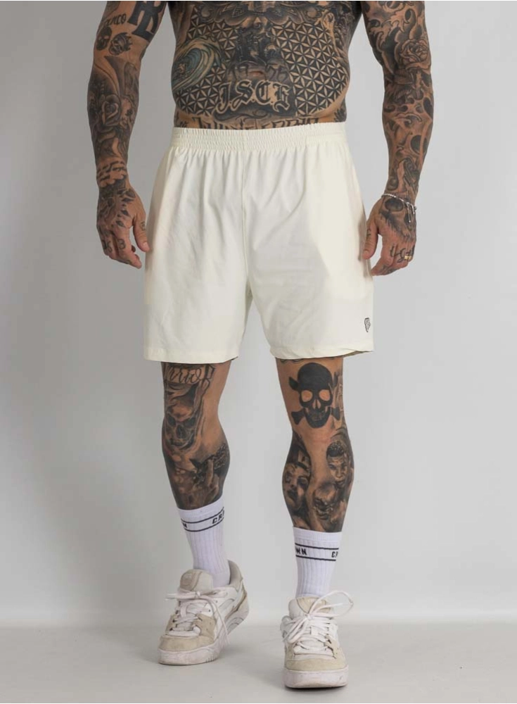 Bermuda Crown Poliamida Curta Original Off White