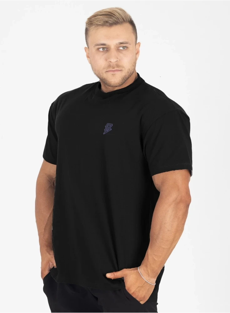 Camiseta Oversized Preta Greek