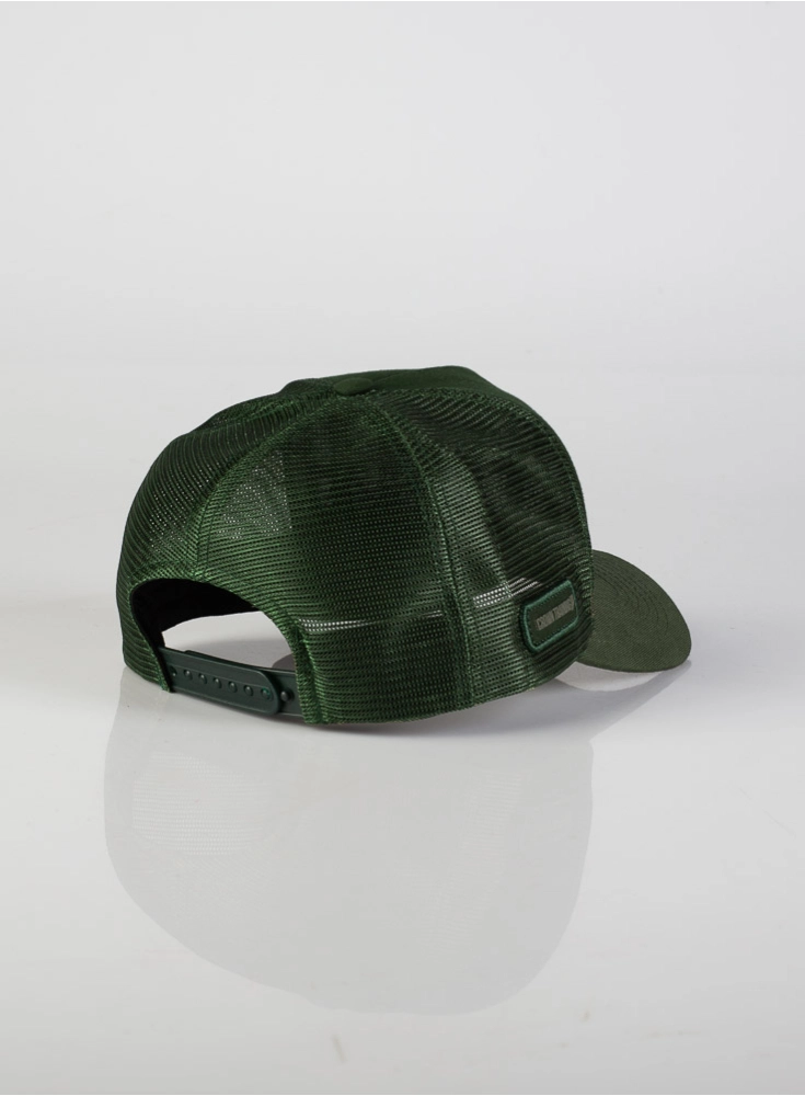 Boné Crown Training Trucker Verde Militar