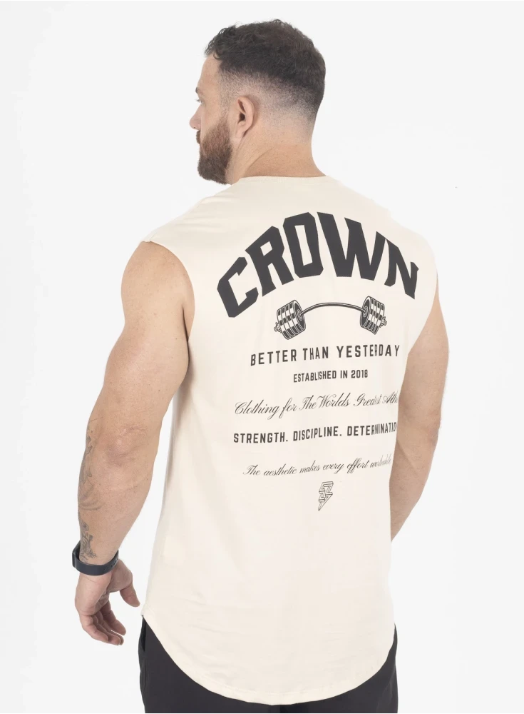 Regata Crown Japonesa Dumbbell  Creme 