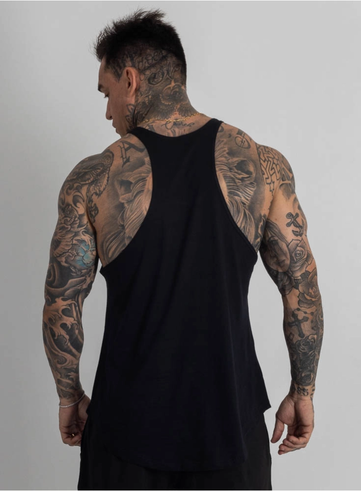 Regata Cavada Crown Bodybuilding Preta Regata Cavada Crown Bodybuilding Preta