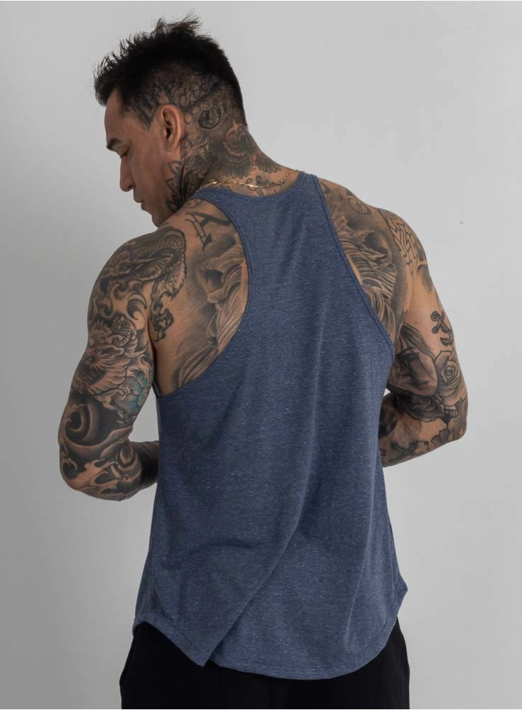 Regata Cavada Crown GymRat Mescla Azul Regata Cavada Crown GymRat Mescla Azul