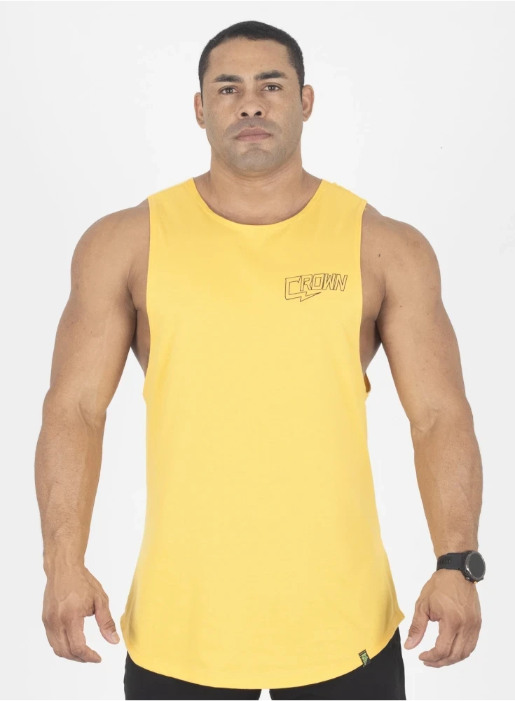 Regata Crown Tank Spark  Amarelo 