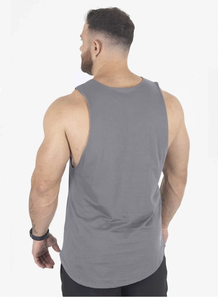 Regata Crown Tank Bubble  Grafite 