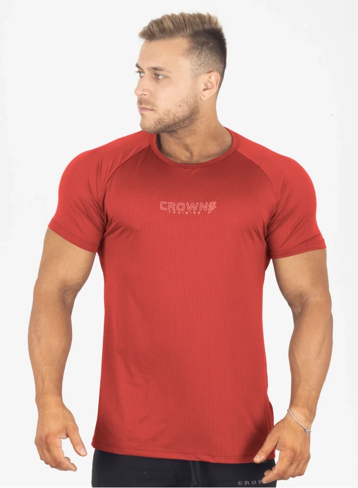 Camiseta Crown Dry Fit ice Red