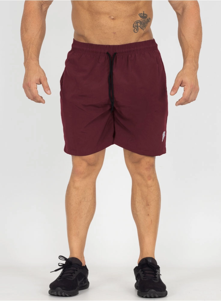 Bermuda Crown Training Tactel Bordô Bermuda Crown Training Tactel Bordô