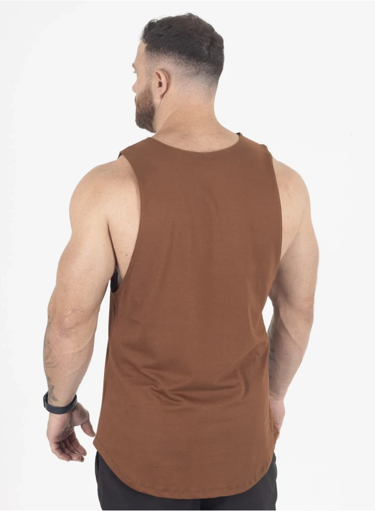 Regata Crown Tank Bubble  Marrom 