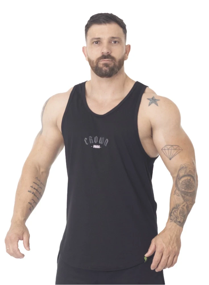 Regata Crown Tradicional Dark  Preto 