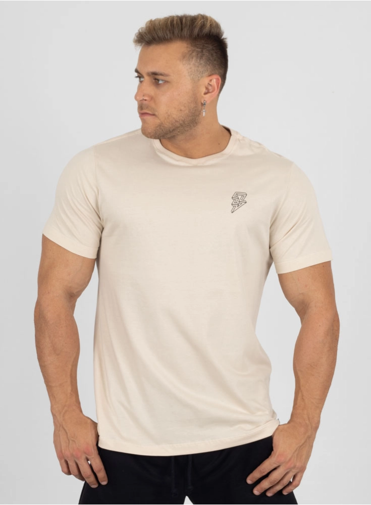 Camiseta Crown Training Off Season Creme