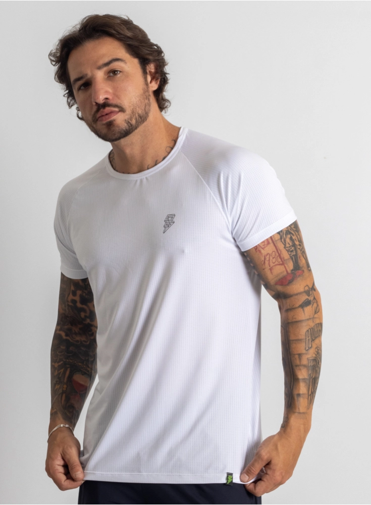 Camiseta Crown Dry Fit ice Classic Branca