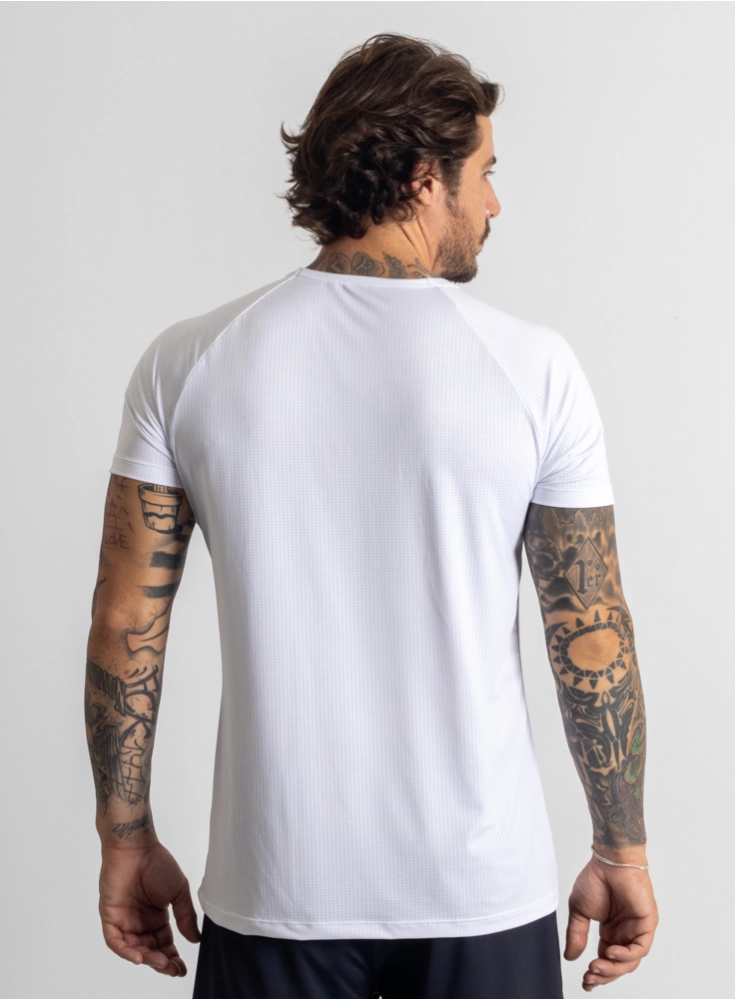 Camiseta Crown Dry Fit ice Classic Branca