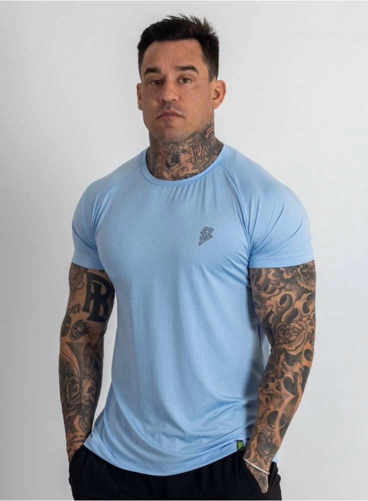 Camiseta Crown Dry Fit ice Classic Azul Beb&ecirc;