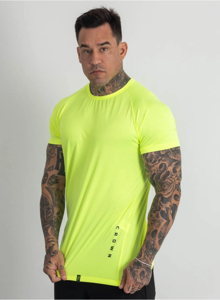 Camiseta Crown Dry Fit ice Elemental Neon