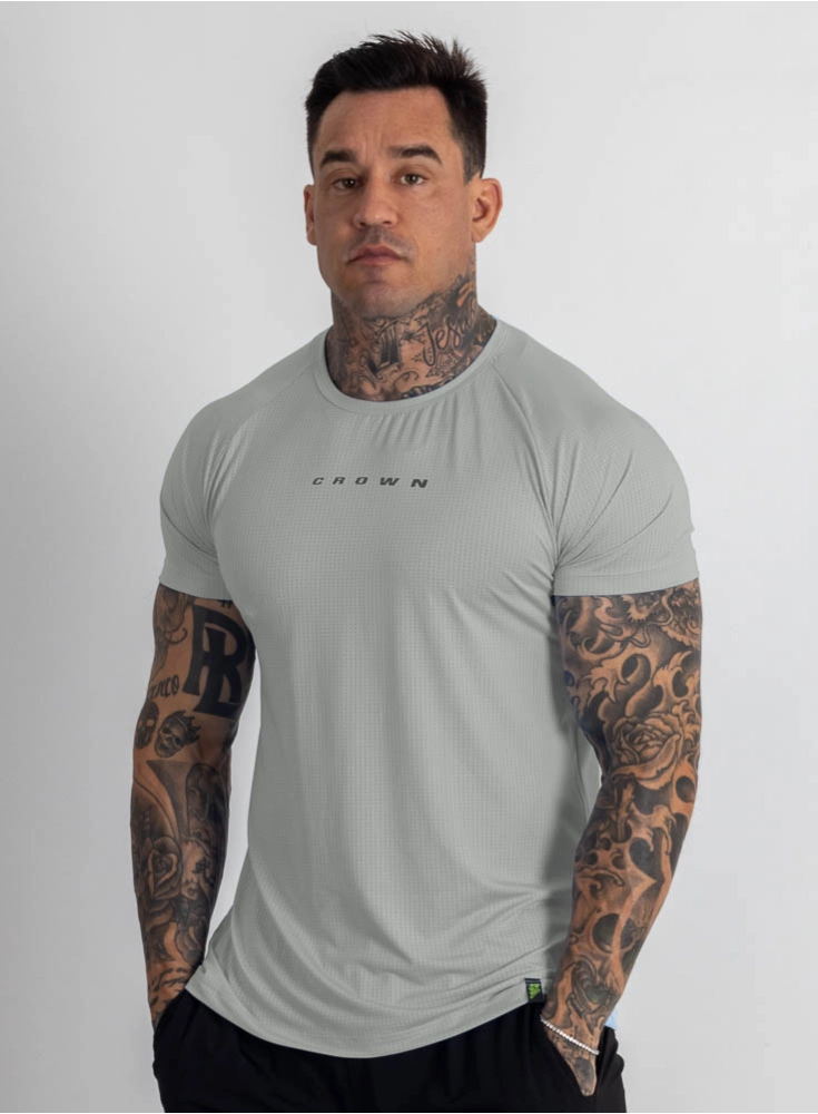 Camiseta Crown Dry Fit Confort Neutral Gelo Camiseta Crown Dry Fit Confort Neutral Gelo