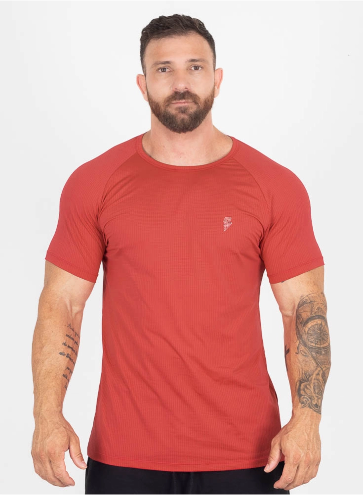 Camiseta Crown Dry Fit ice Classic Vermelha