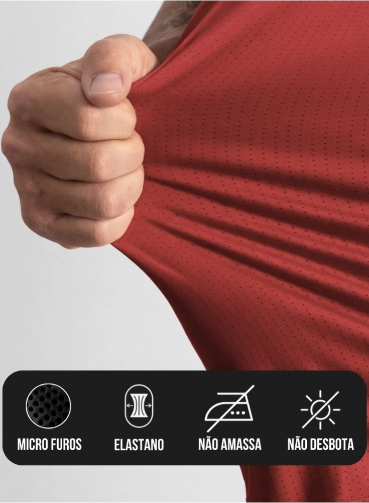 Camiseta Crown Dry Fit ice Raio Bord&ocirc;