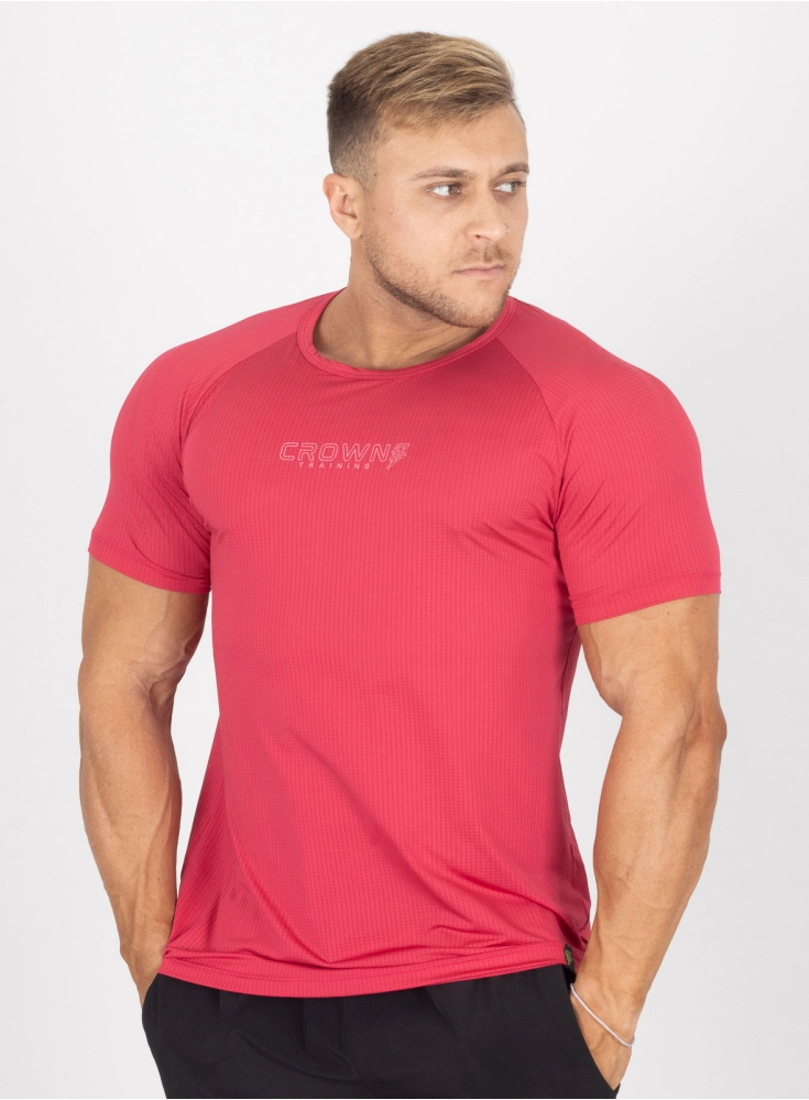 Camiseta Crown Dry Fit ice Rosa