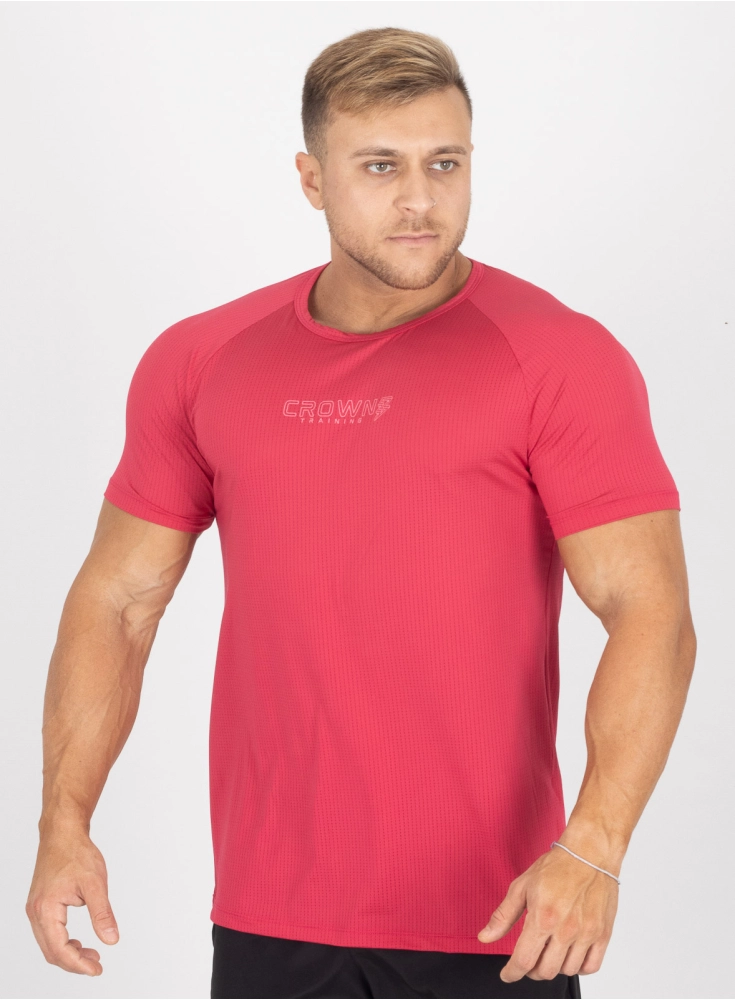 Camiseta Crown Dry Fit ice Rosa