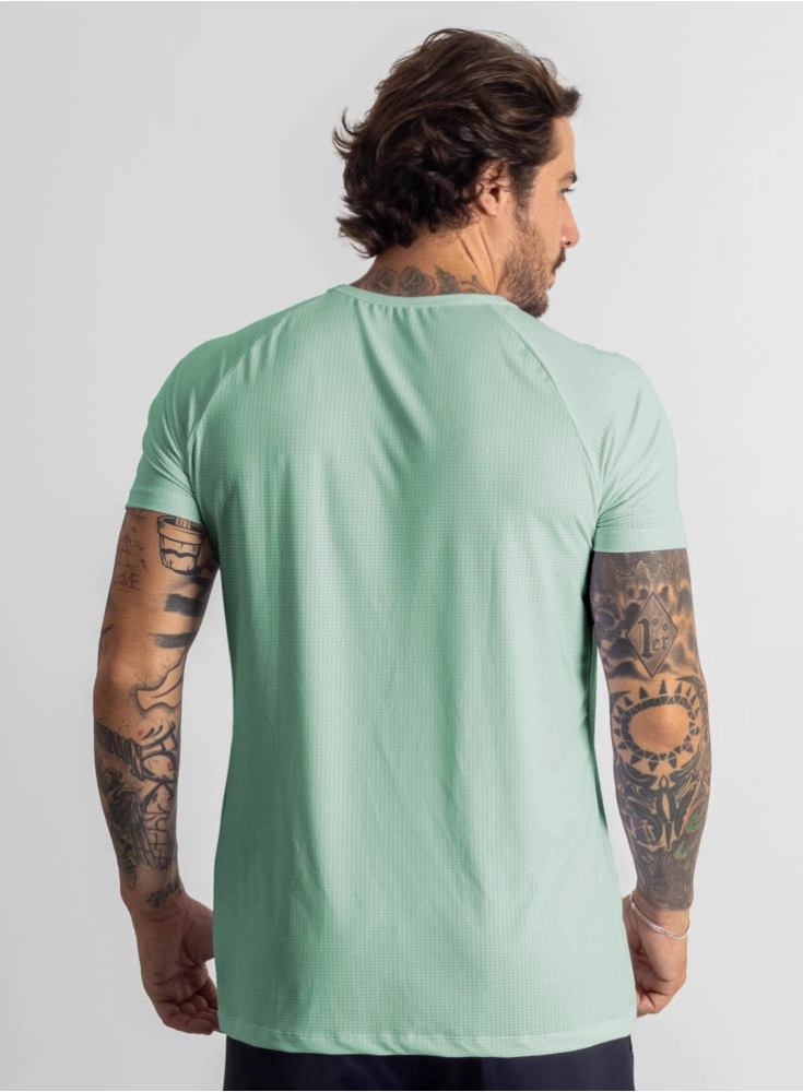 Camiseta Crown Dry Fit Ice Verde Menta Camiseta Crown Dry Fit Ice Verde Menta