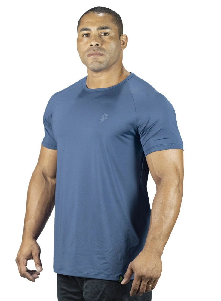 Camiseta Crown Dry Fit Lisa Acqua