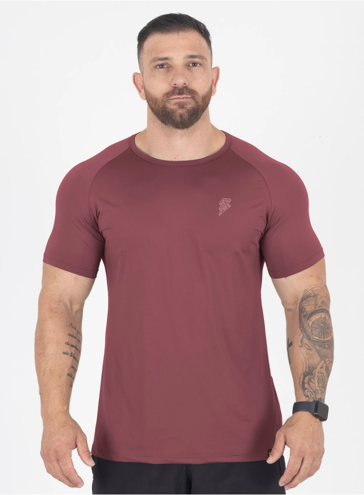 Camiseta Crown Dry Fit Lisa Bordô