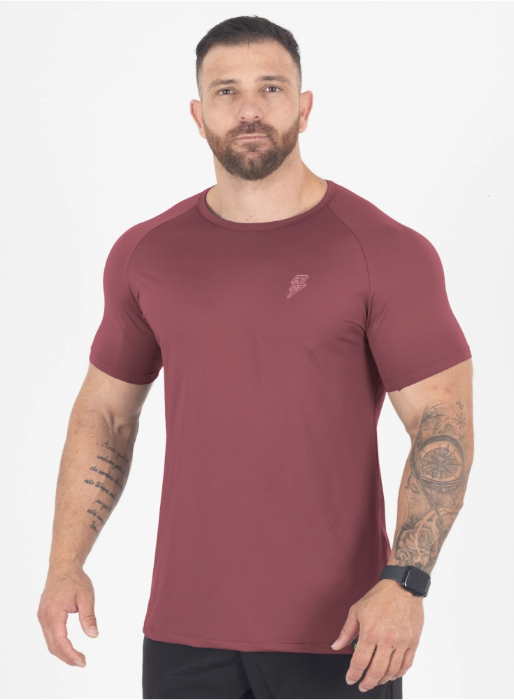 Camiseta Crown Dry Fit Lisa Bordô