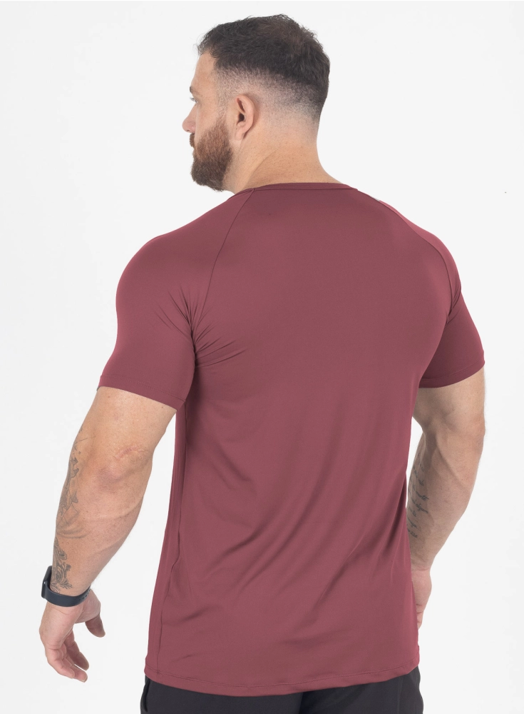 Camiseta Crown Dry Fit Lisa Bordô