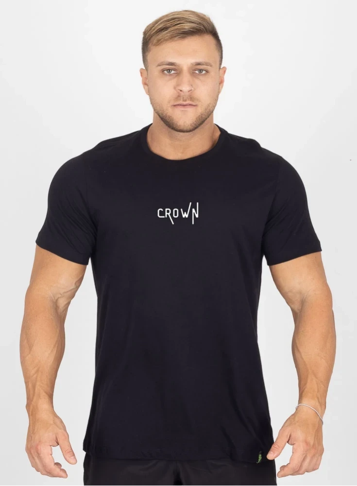 Camiseta Crown Training Basic Preta
