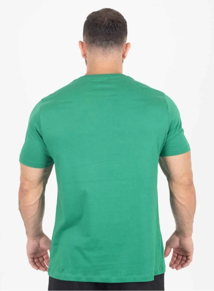 Camiseta Crown Training Bodybuilding Verde Bandeira