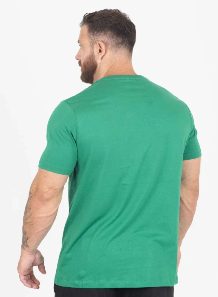 Camiseta Crown Training Bodybuilding Verde Bandeira
