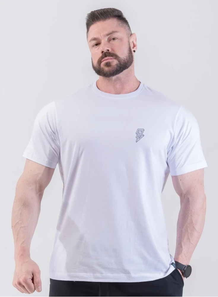 Camiseta Crown Training Greek Branca