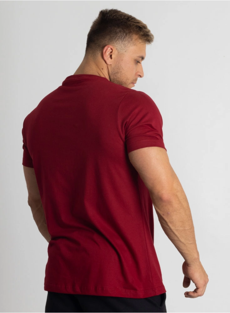 Camiseta Crown Training HardLine Bordô