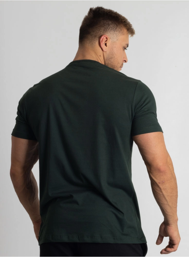 Camiseta Crown Training HardLine Verde Escuro