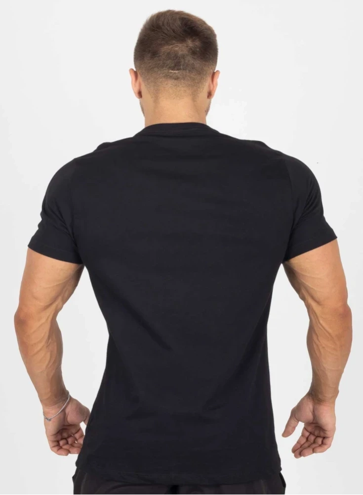 Camiseta Crown Training Original Bordada Preta