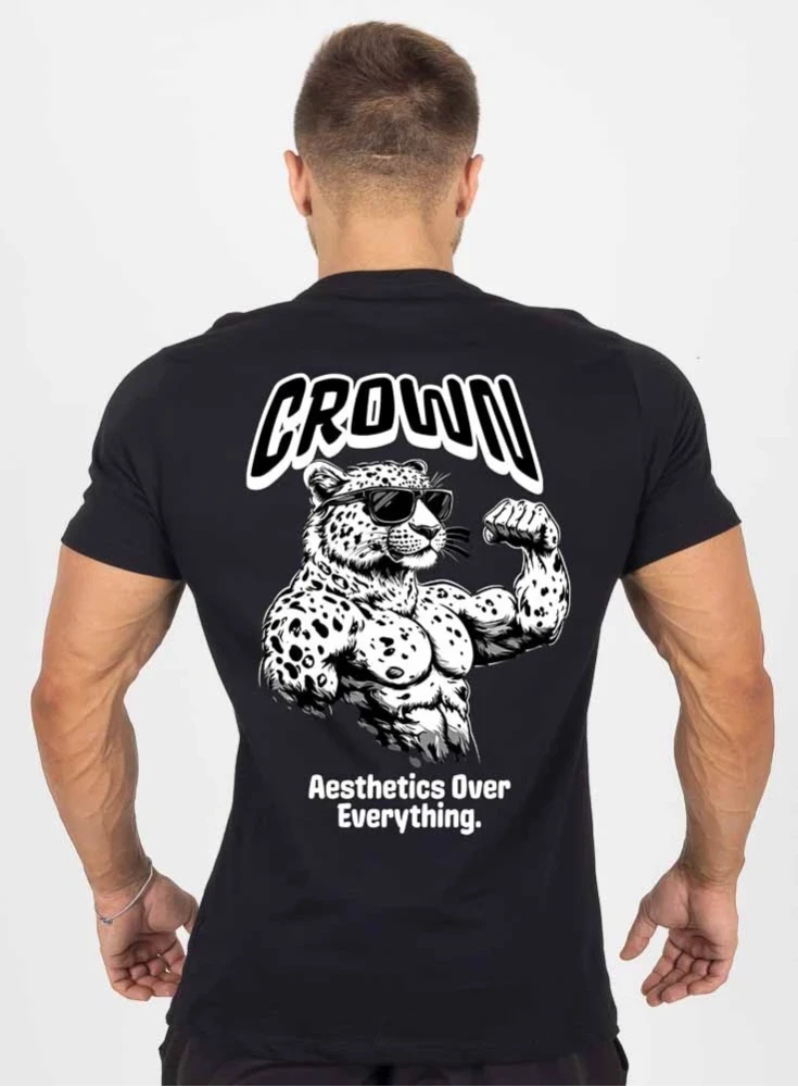Camiseta Crown Training Pardomorph Preta