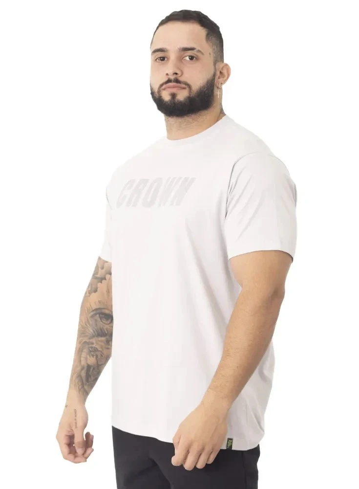 Camiseta Crown Training  Performance  Cinza 