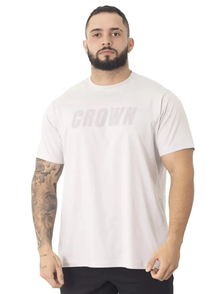 Camiseta Crown Training  Performance  Cinza 