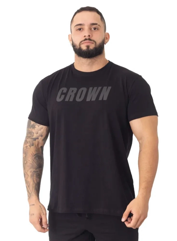 Camiseta Crown Training  Performance  Preto 