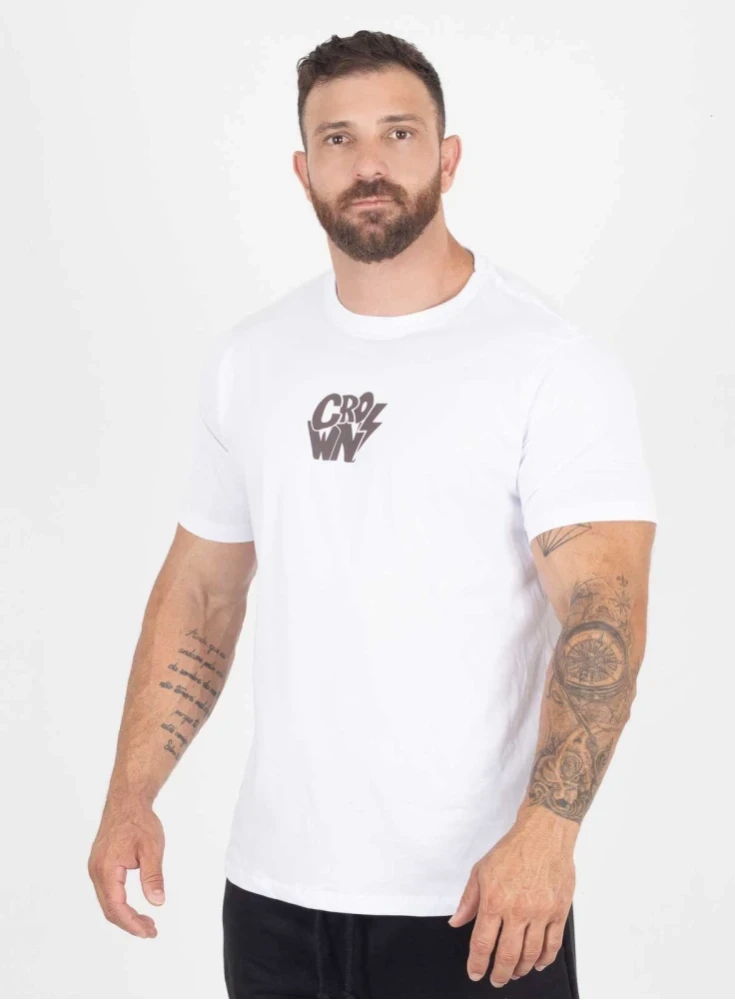 Camiseta Crown Training Shock Branca