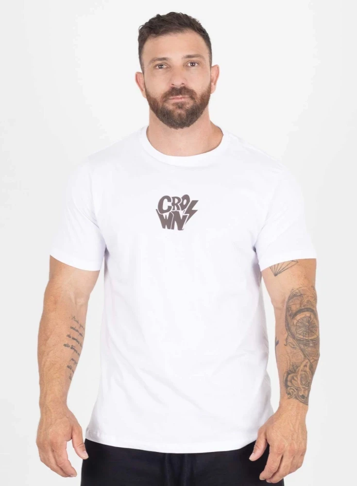 Camiseta Crown Training Shock Branca