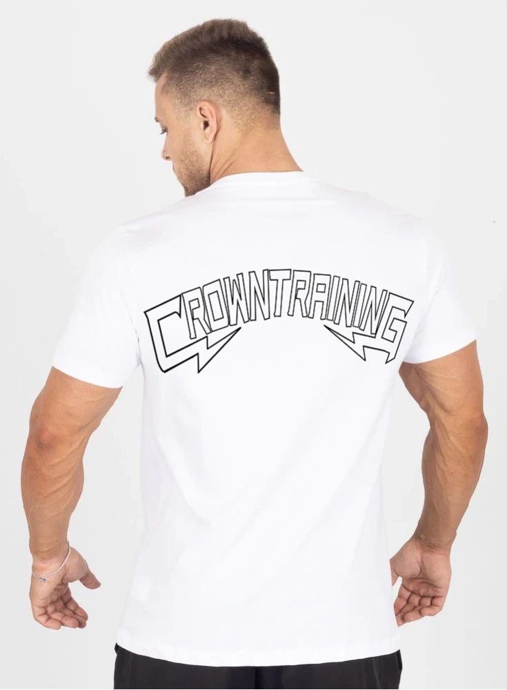 Camiseta Crown Training Spark Branca