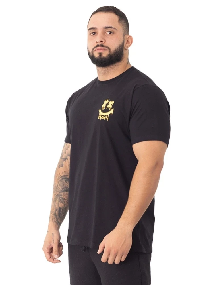 Camiseta Crown Training the Dark  Preto 