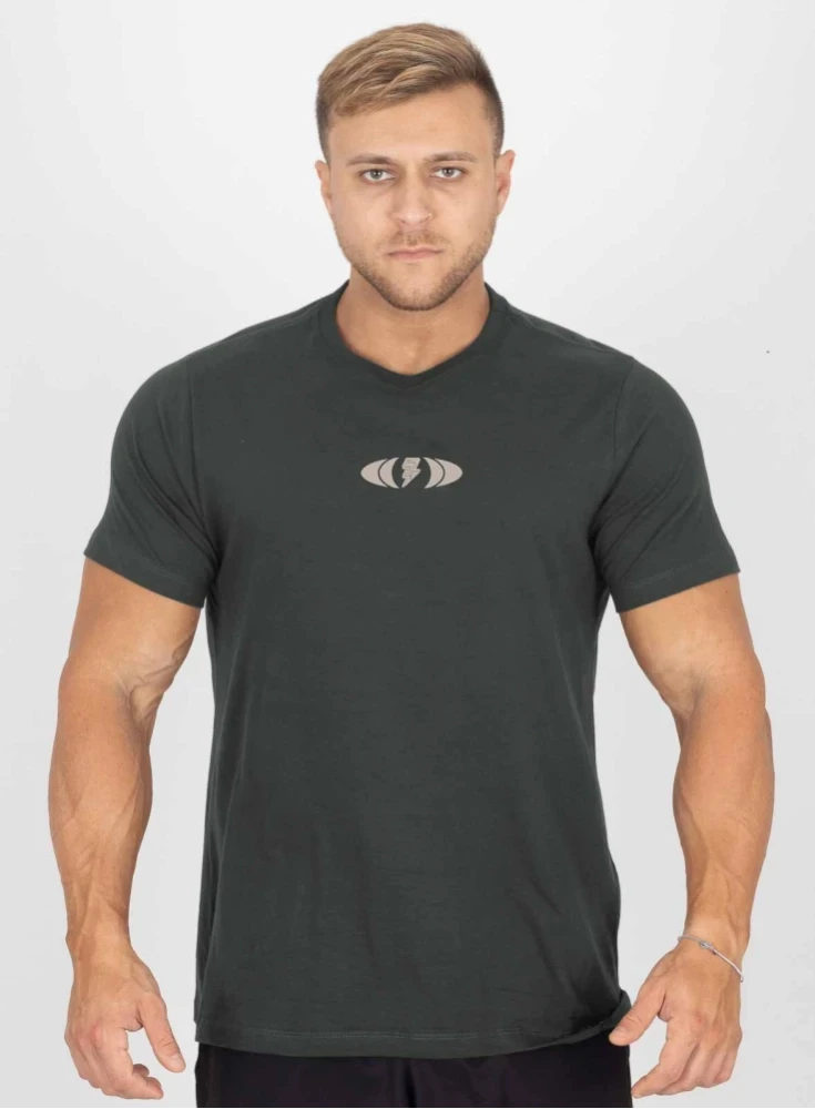 Camiseta Crown Training Volt Verde Escuro