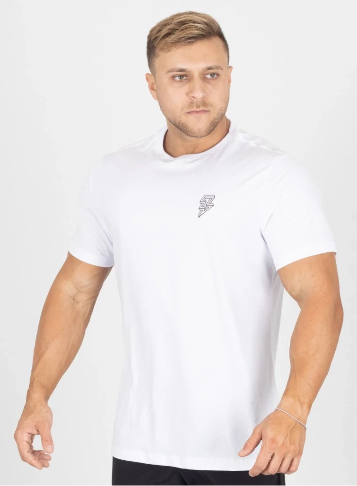Camiseta Crown Training Wolf  Branco 
