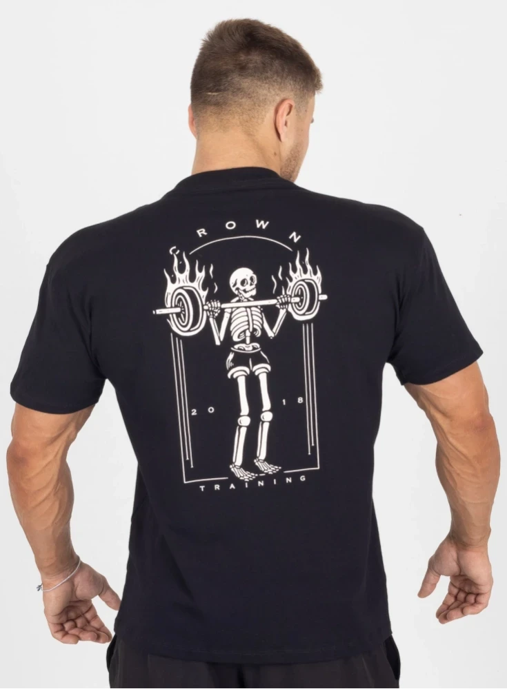 Camiseta Oversized Preta Blaze Reps 