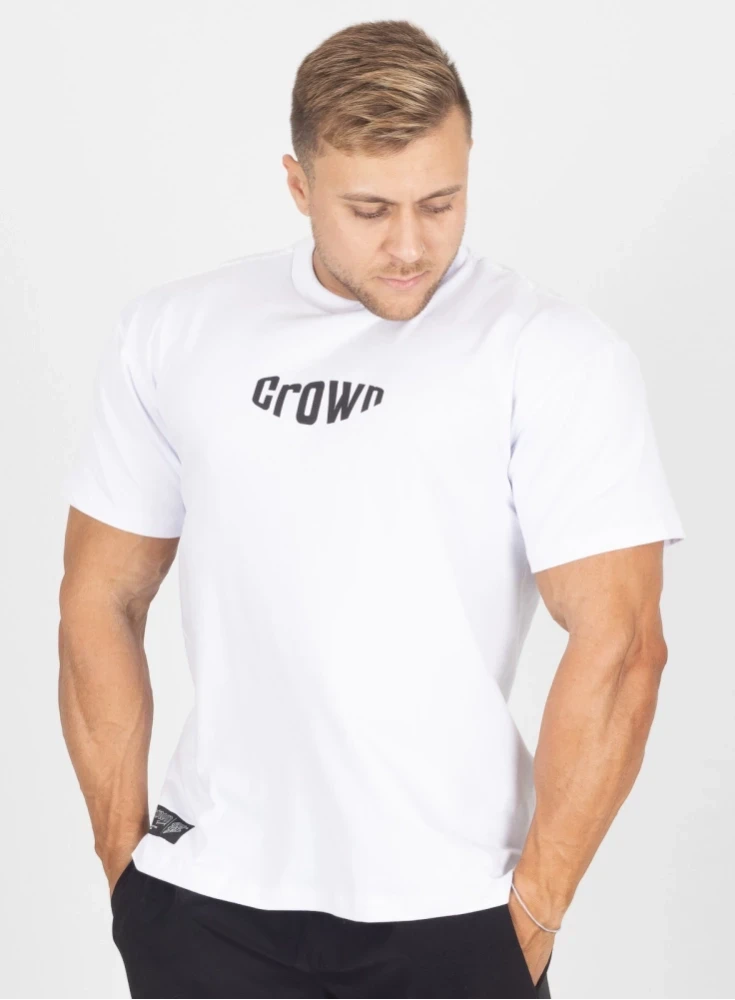 Camiseta Oversized Bubble Branca